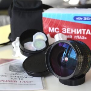 MC Zenitar M 16mm f2.8 Super Wide Fish Eye M42 s/n 130429