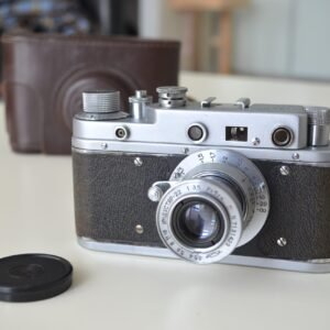 Zorki C Soviet Rangefinder Camera 35mm with Jupiter 8 2/50mm S/N 57171542