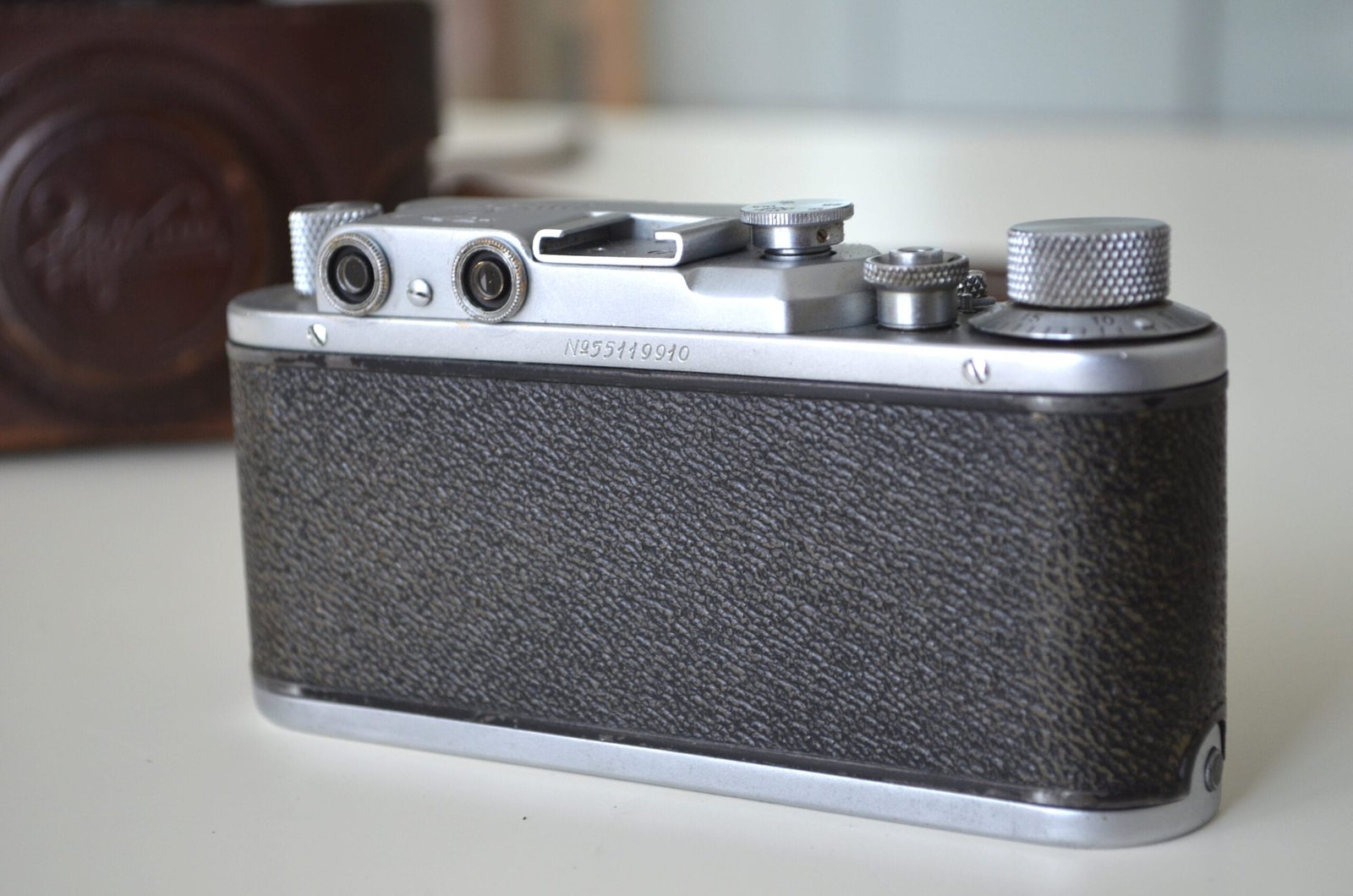 Zorki 1 Soviet Rangefinder Camera 35mm industar 22 50mm s/n 55119910 - Image 3