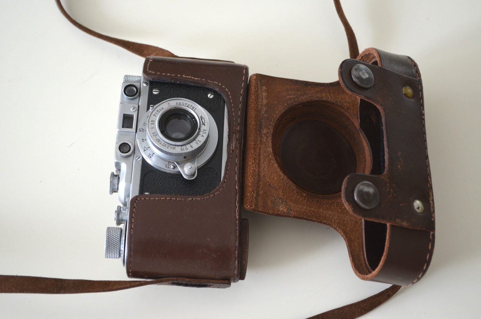 Zorki 1 Soviet Rangefinder Camera 35mm industar 22 50mm s/n 55202918 - Image 10