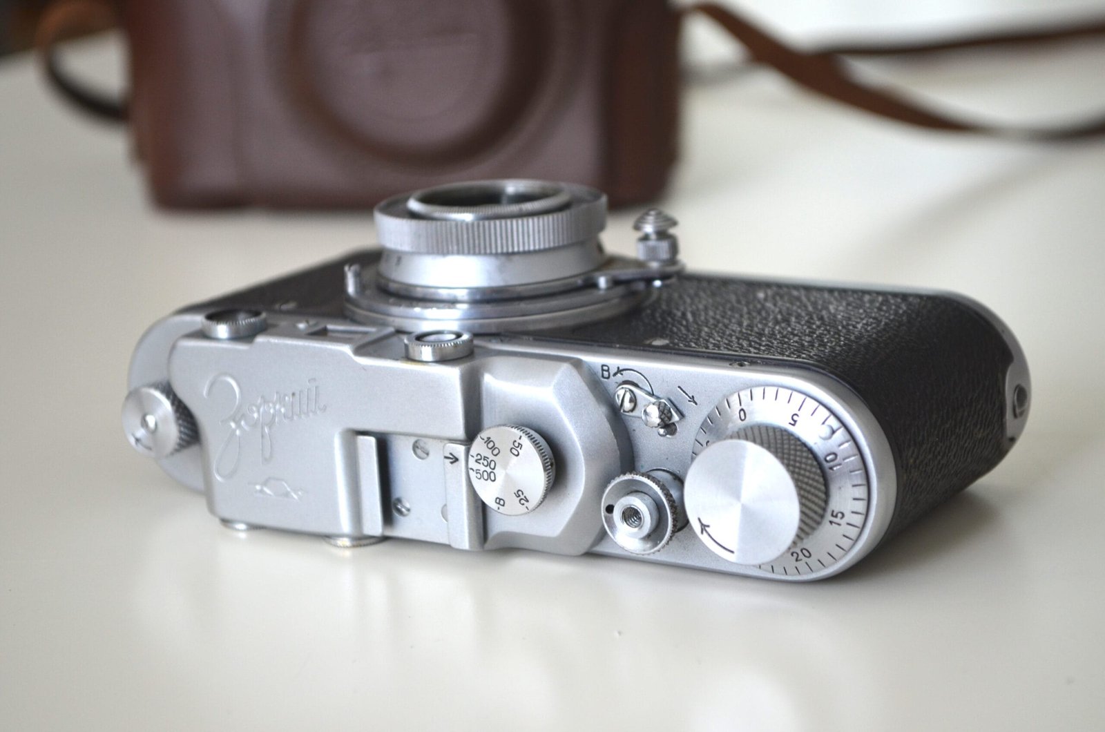 Zorki 1 Soviet Rangefinder Camera 35mm industar 22 50mm s/n 55202918 - Image 2