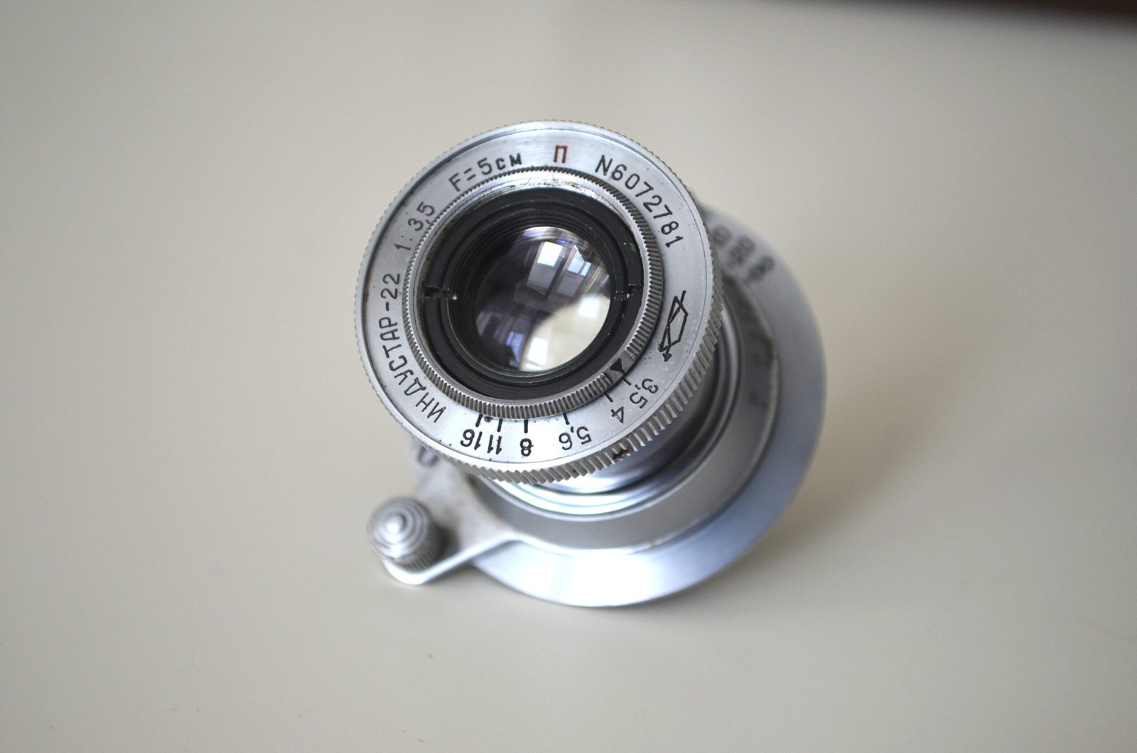 Zorki 1 Soviet Rangefinder Camera 35mm industar 22 50mm s/n 55202918 - Image 6