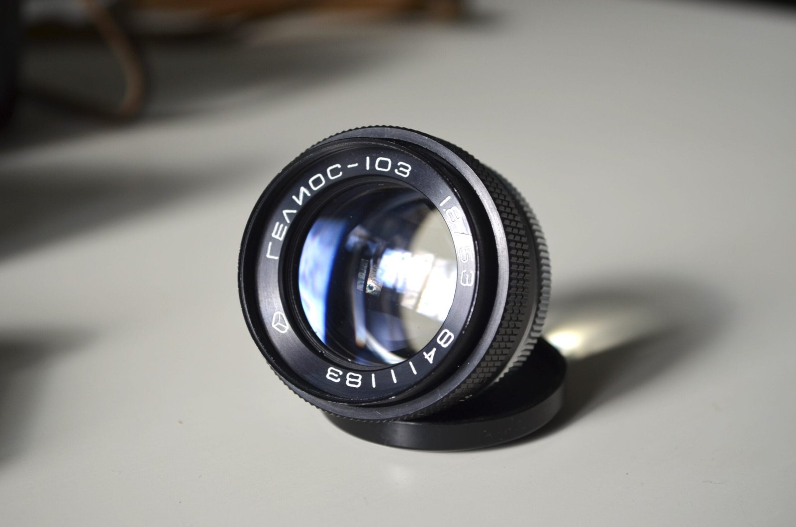 Kiev 4AM 35mm RF camera with Helios 103 1.8/53mm lens s/n 8206183 - Image 7