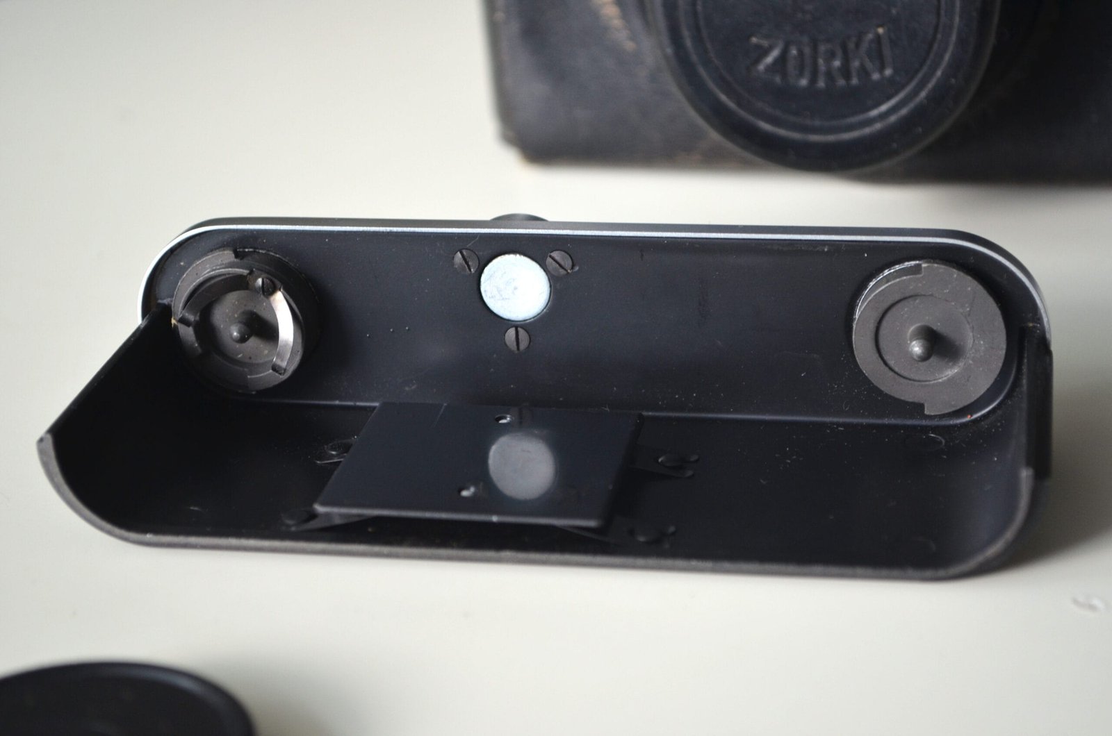 Zorki 4k Soviet Rangefinder Camera 35mm with Jupiter 8 2/50mm S/N 7371141 - Image 7