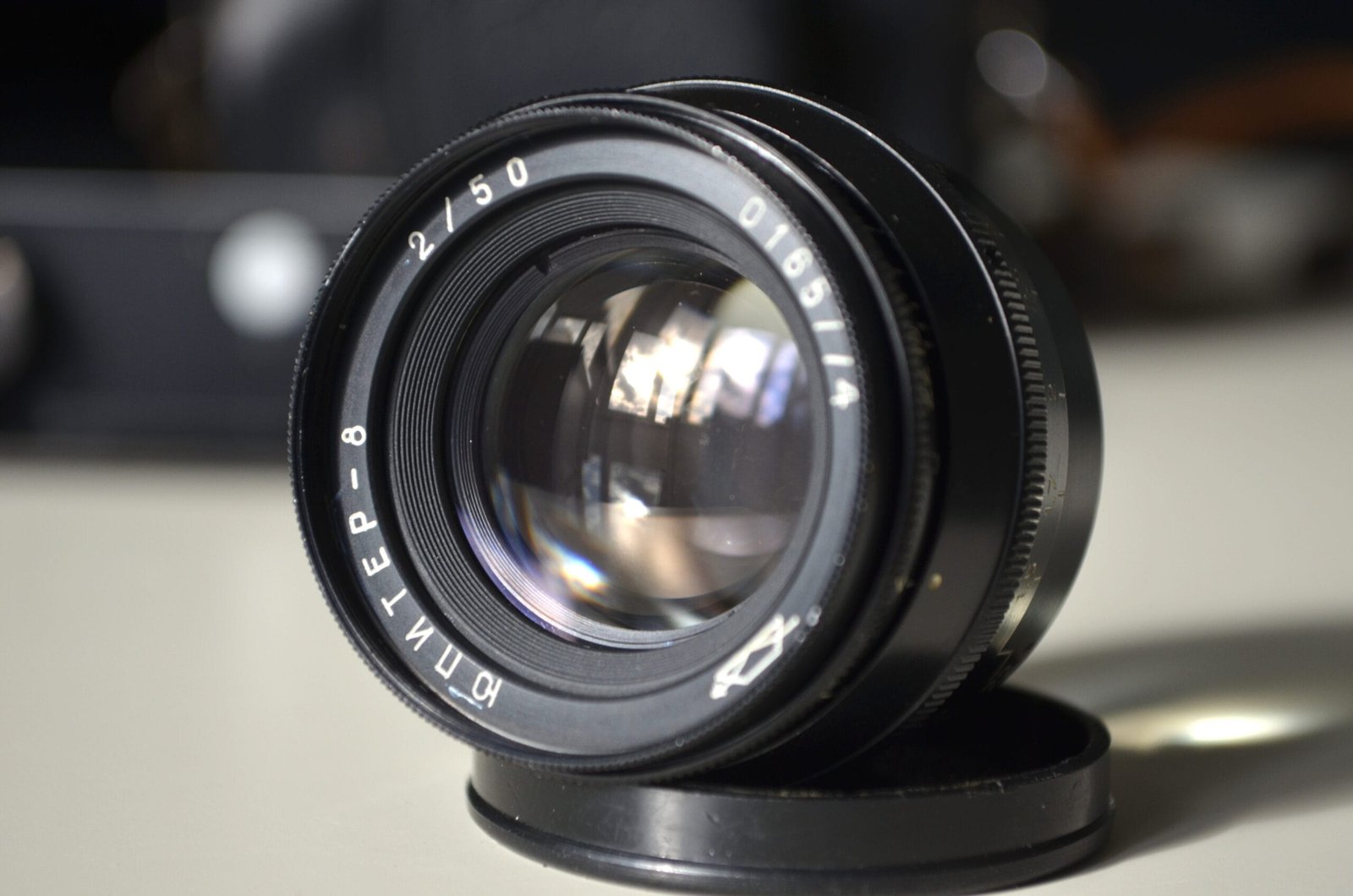 Zorki 4k Soviet Rangefinder Camera 35mm with Jupiter 8 2/50mm S/N 7371141 - Image 8