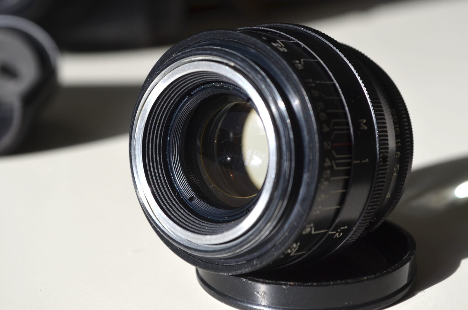 Zorki 4k Soviet Rangefinder Camera 35mm with Jupiter 8 2/50mm S/N 7371141 - Image 11