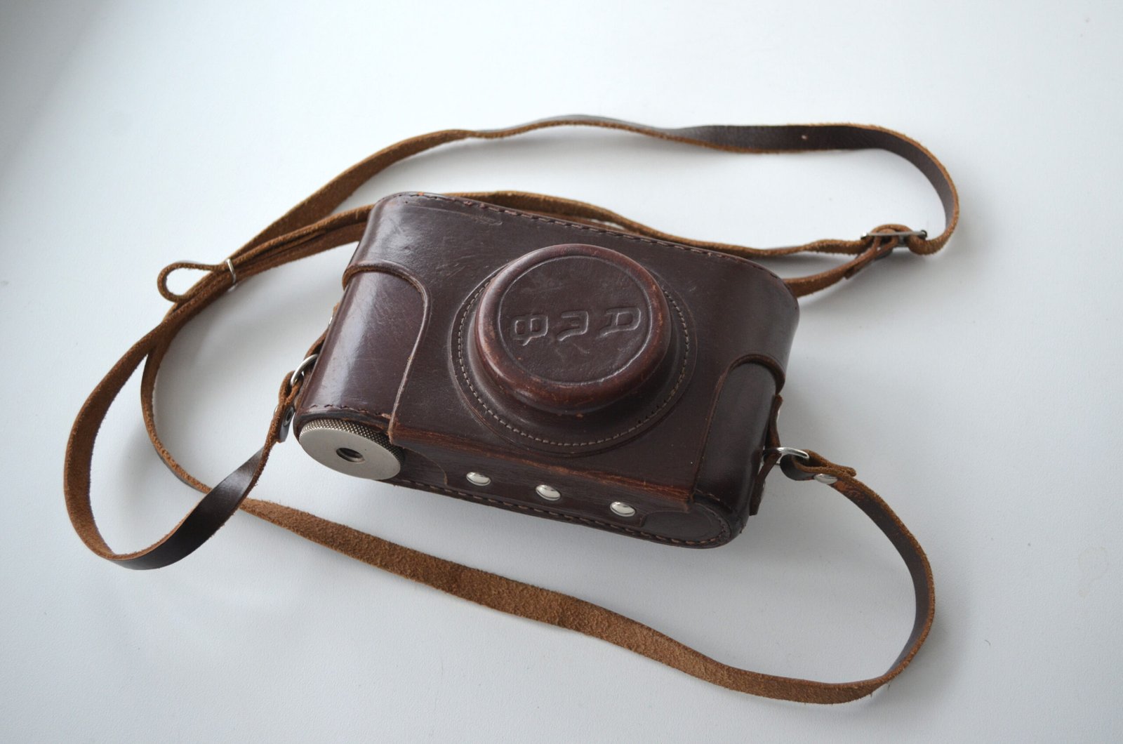 FED 1 Soviet Rangefinder Camera 35mm industar 10 3.5/50mm S/N 392901 - Image 11