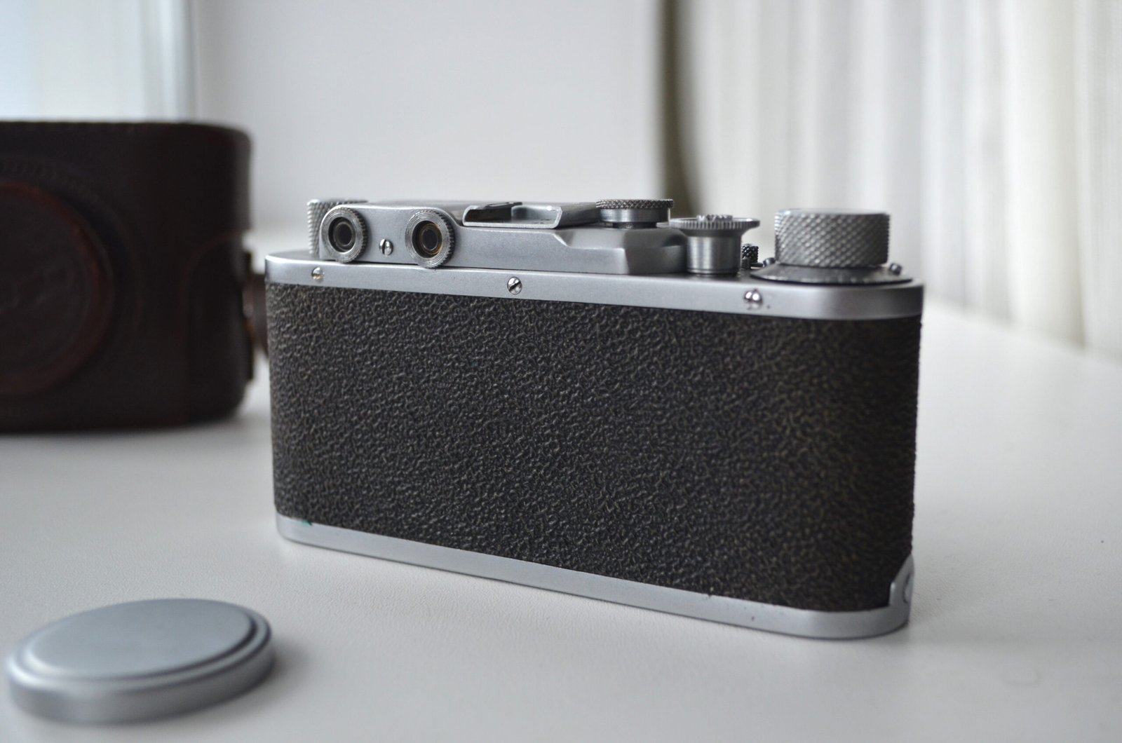 FED 1 Soviet Rangefinder Camera 35mm industar 10 3.5/50mm S/N 392901 - Image 3