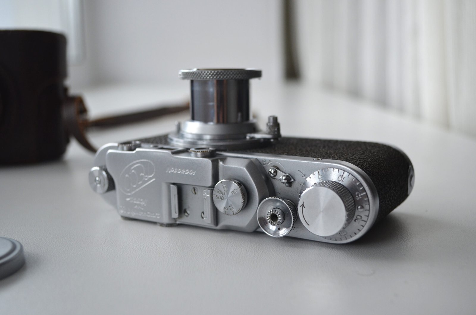 FED 1 Soviet Rangefinder Camera 35mm industar 10 3.5/50mm S/N 392901 - Image 6