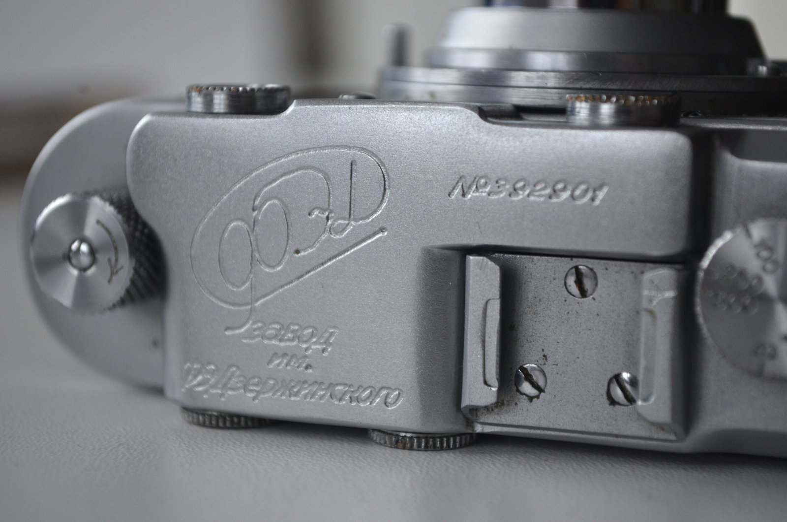 FED 1 Soviet Rangefinder Camera 35mm industar 10 3.5/50mm S/N 392901 - Image 4