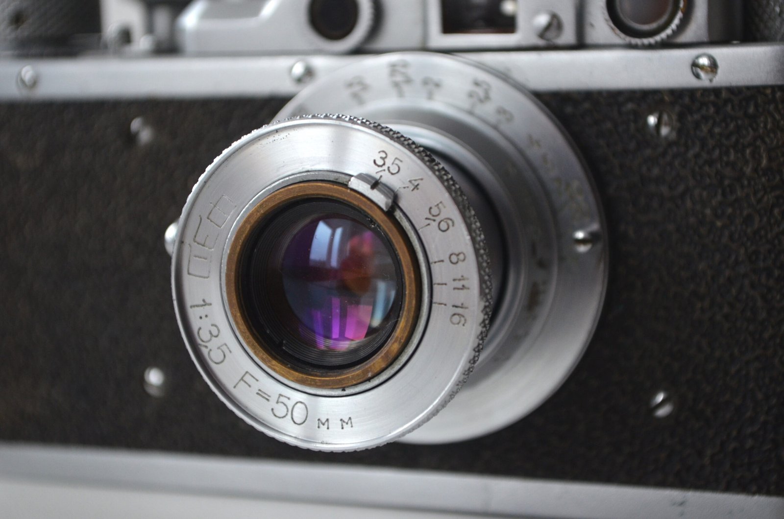 FED 1 Soviet Rangefinder Camera 35mm industar 10 3.5/50mm S/N 392901 - Image 2