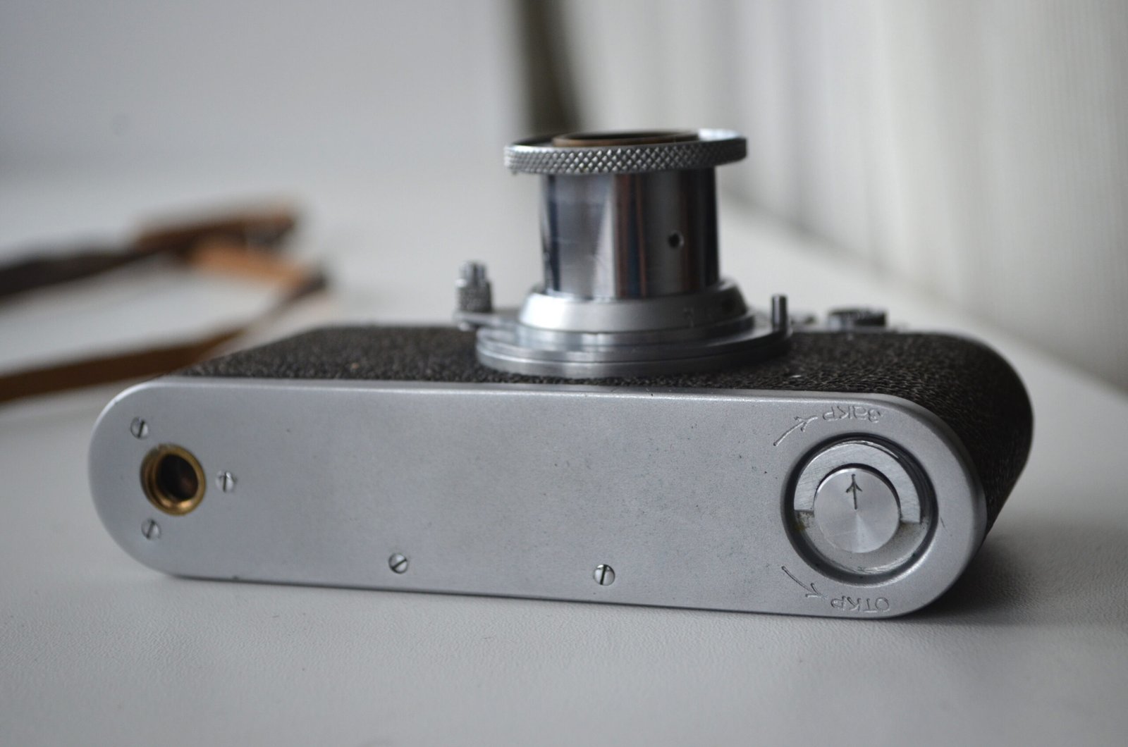 FED 1 Soviet Rangefinder Camera 35mm industar 10 3.5/50mm S/N 392901 - Image 5