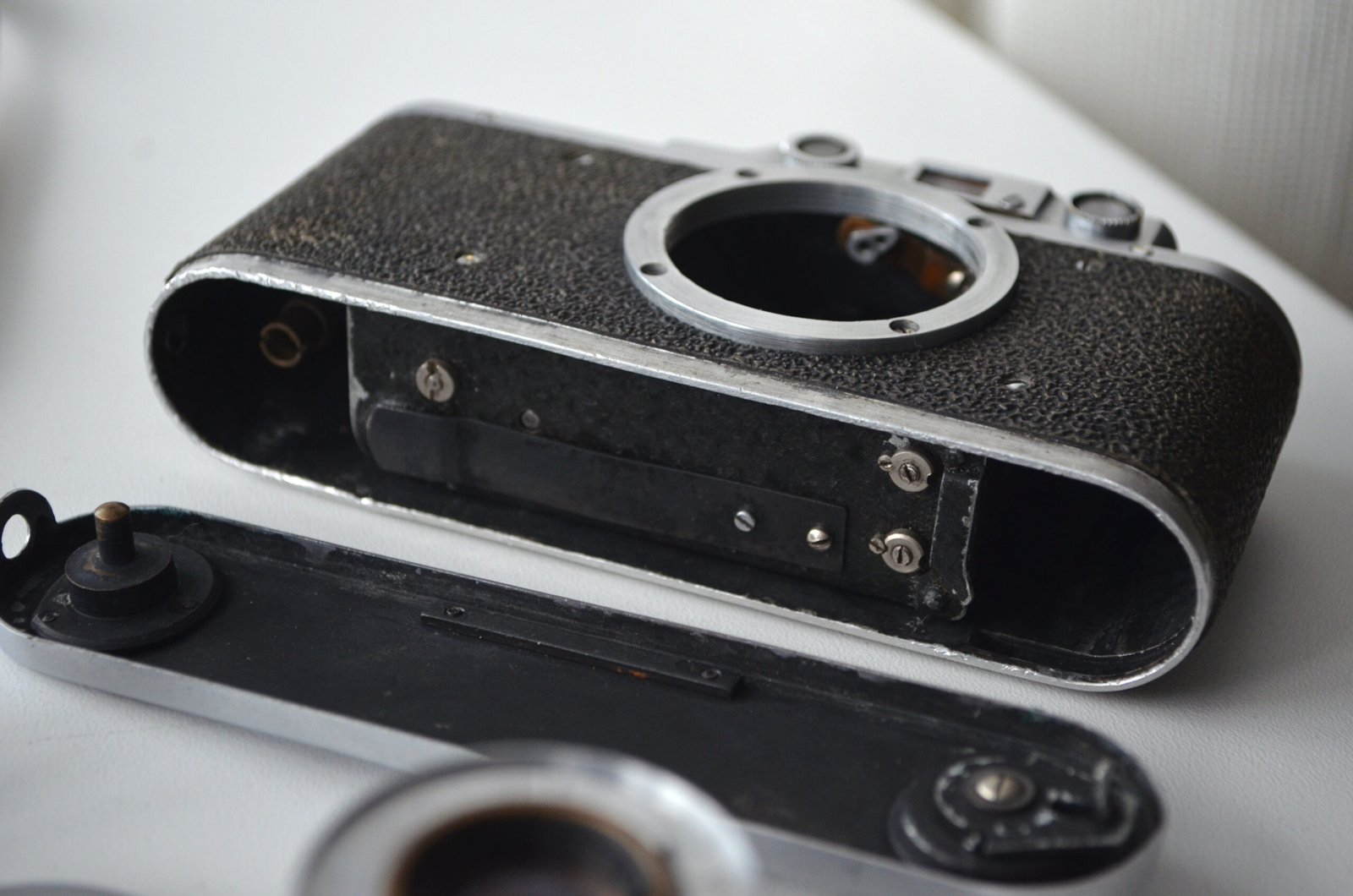 FED 1 Soviet Rangefinder Camera 35mm industar 10 3.5/50mm S/N 392901 - Image 9