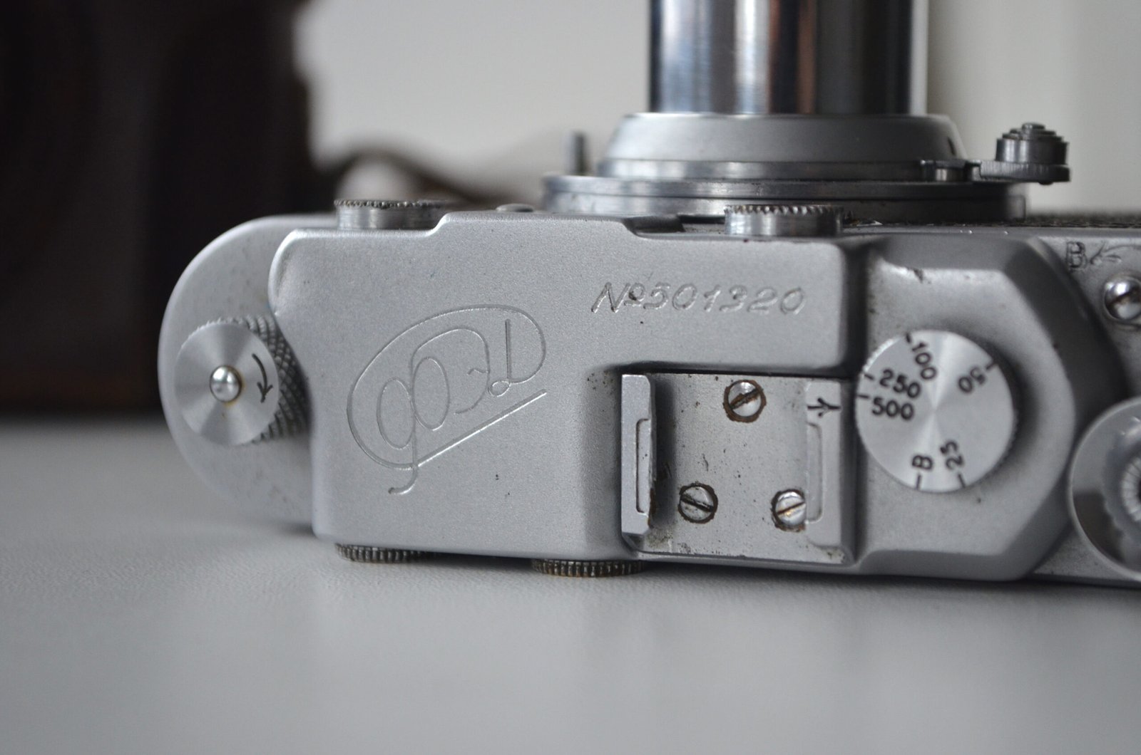 FED 1 Soviet Rangefinder Camera 35mm industar 10 3.5/50mm S/N 501320 - Image 6