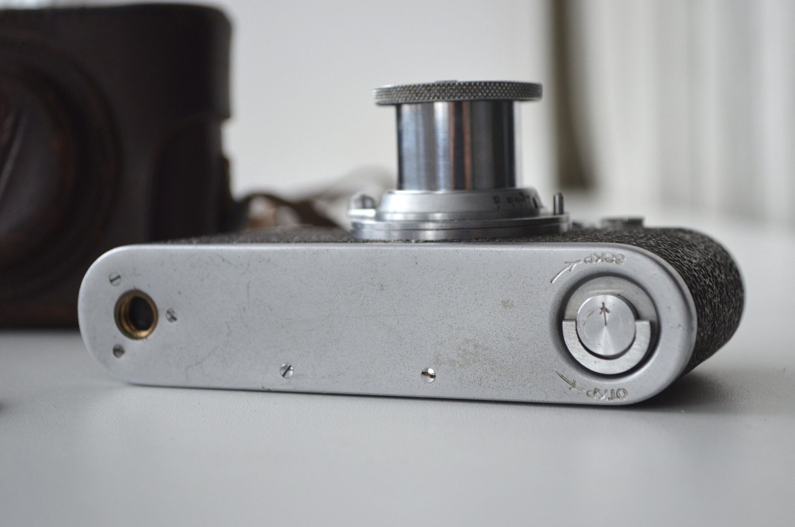 FED 1 Soviet Rangefinder Camera 35mm industar 10 3.5/50mm S/N 501320 - Image 4