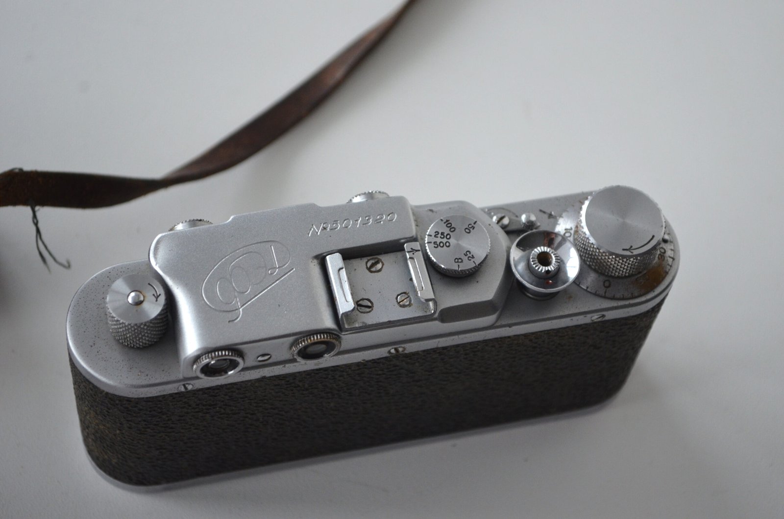 FED 1 Soviet Rangefinder Camera 35mm industar 10 3.5/50mm S/N 501320 - Image 5