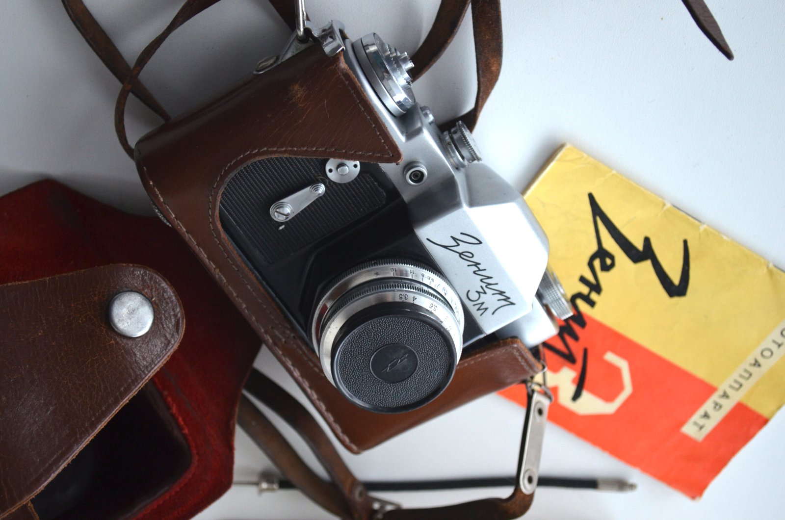 Zenit 3m Soviet 35mm SLR Camera Industar 50 3.5/50mm in original box - Image 11