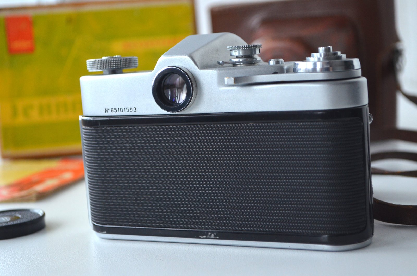 Zenit 3m Soviet 35mm SLR Camera Industar 50 3.5/50mm in original box - Image 3