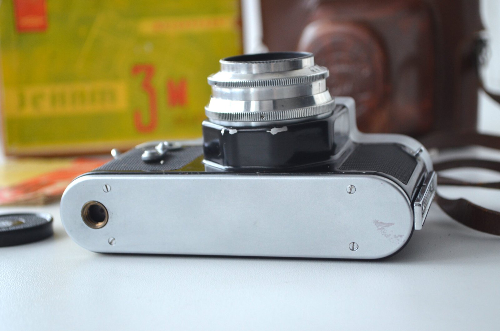 Zenit 3m Soviet 35mm SLR Camera Industar 50 3.5/50mm in original box - Image 5