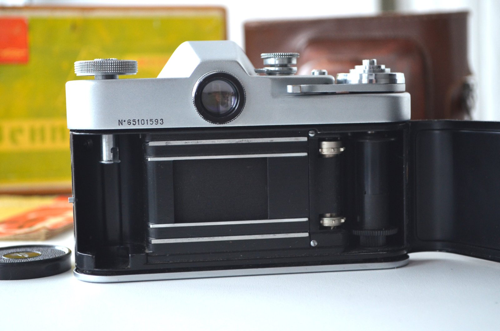 Zenit 3m Soviet 35mm SLR Camera Industar 50 3.5/50mm in original box - Image 7