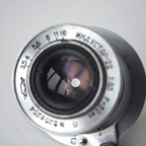 Industar 22 3,5/50 M39 KMZ soviet rangefinder lens S/N: 5258254