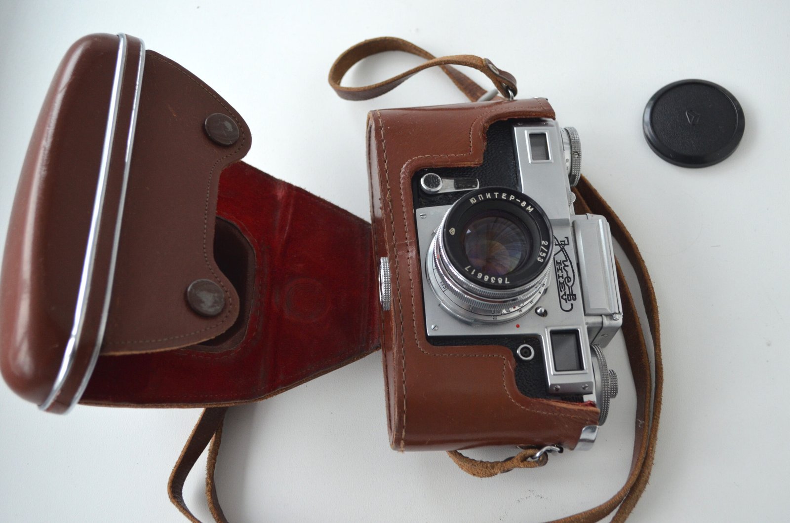 KIEV 4 35mm RF camera with Jupiter 8m 2/50mm lens s/n 7817234 - Image 10