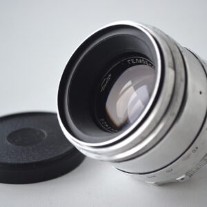 Helios 44 KMZ Lens M39 Silver 8 blades S/N 0245408