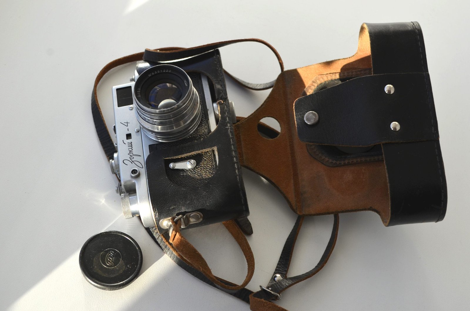 Zorki 4 Soviet Rangefinder Camera 35mm with Jupiter 8 2/50mm S/N 6568941 - Image 12