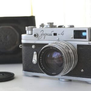 Zorki 4 Soviet Rangefinder Camera 35mm with Jupiter 8 2/50mm S/N 6568941