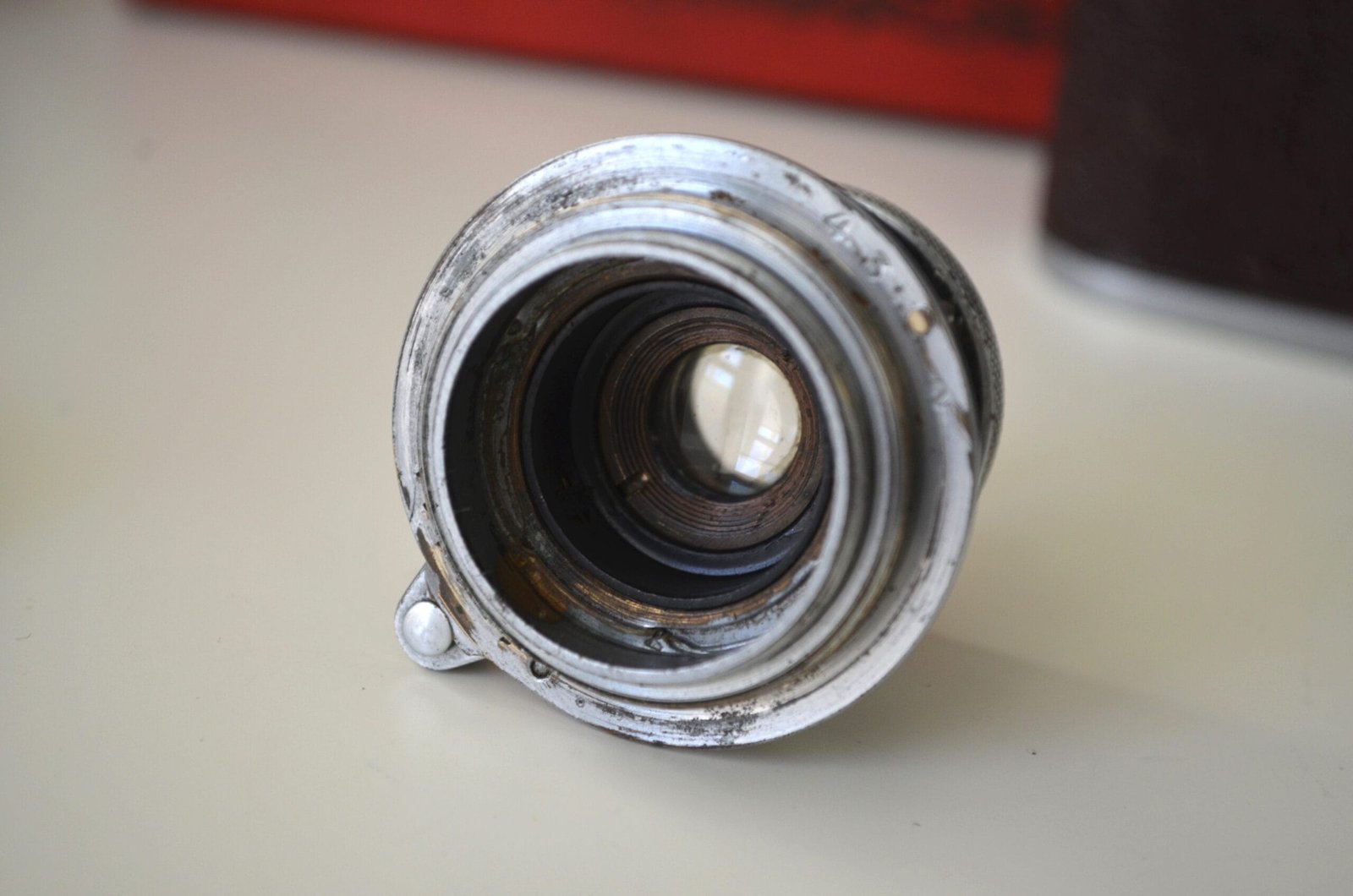 Red FED 2 Soviet film rangefinder camera Industar-26m f2.8/50mm - Image 8