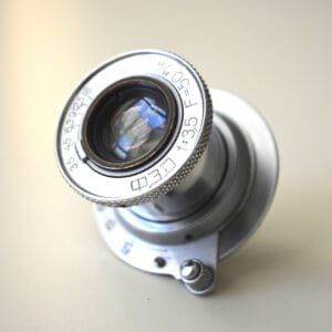 FED Industar 10 3,5/50 M39 soviet rangefinder lens S/N: 3681