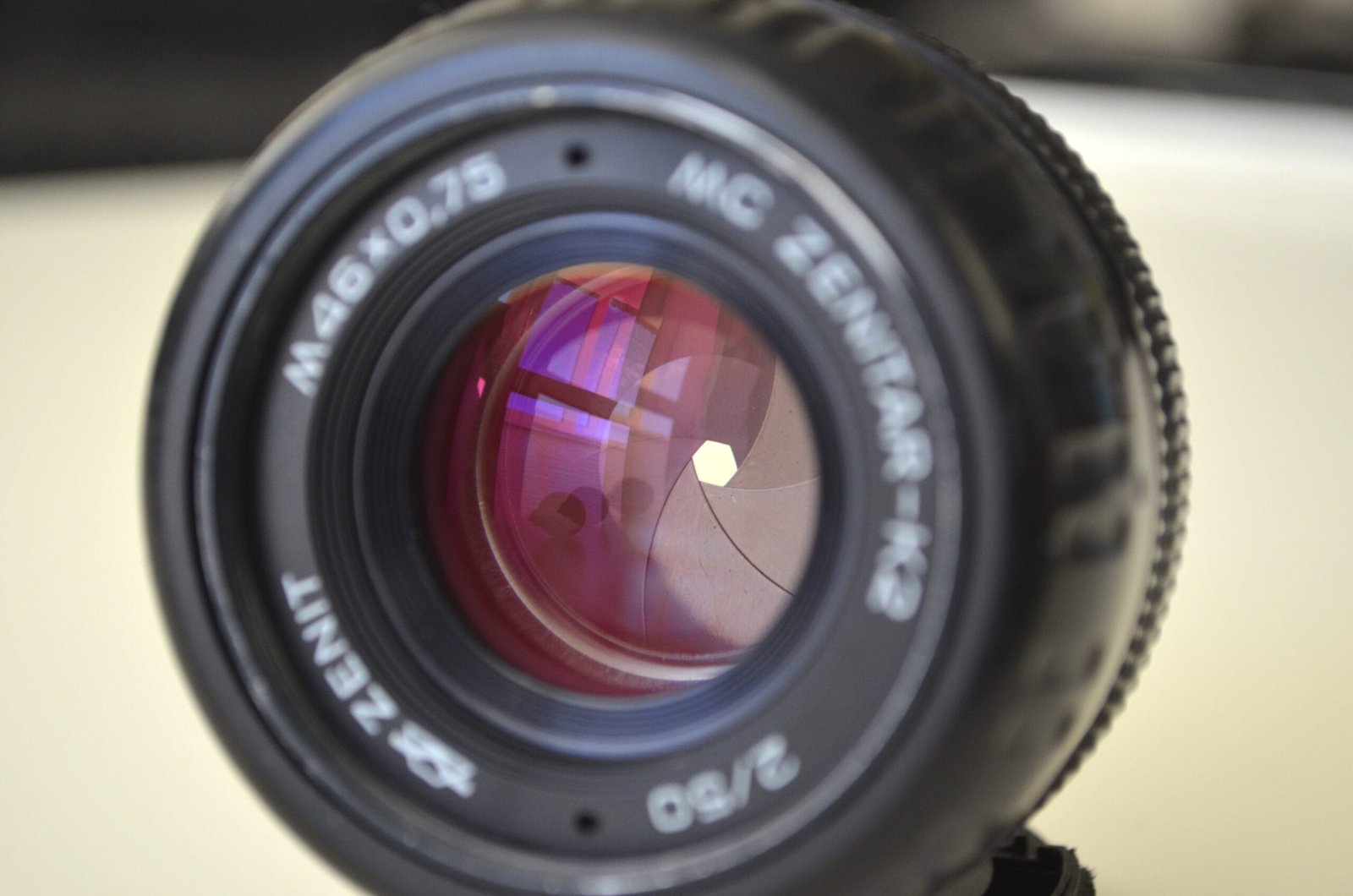 MC Zenitar-K2 50mm F/2,0 Soviet Lens Pentax mount S/N 02007110 - Image 2