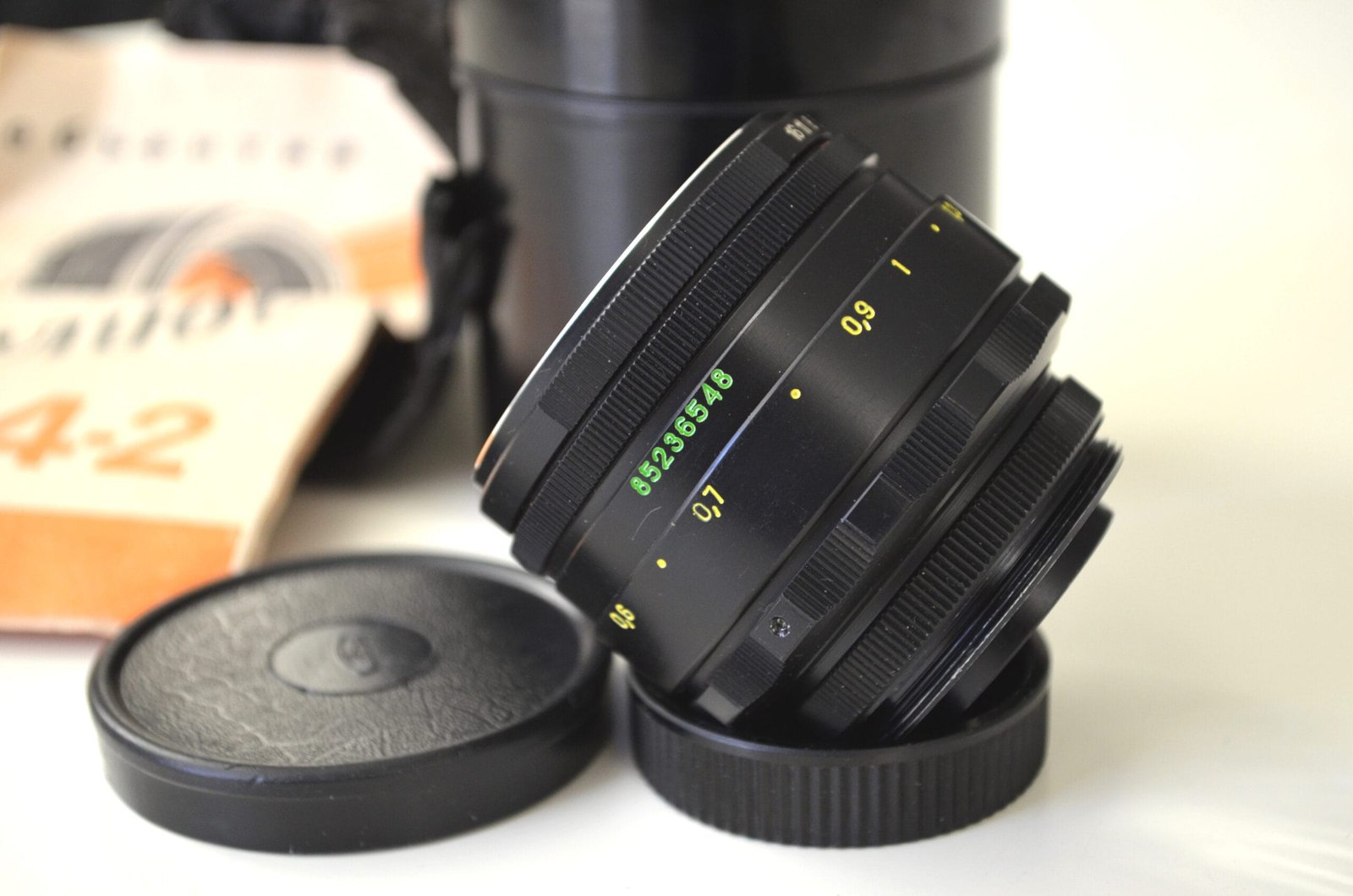 Belomo Helios 44-2 f2/58mm m42 Soviet lens S/N 85236548 - Image 6