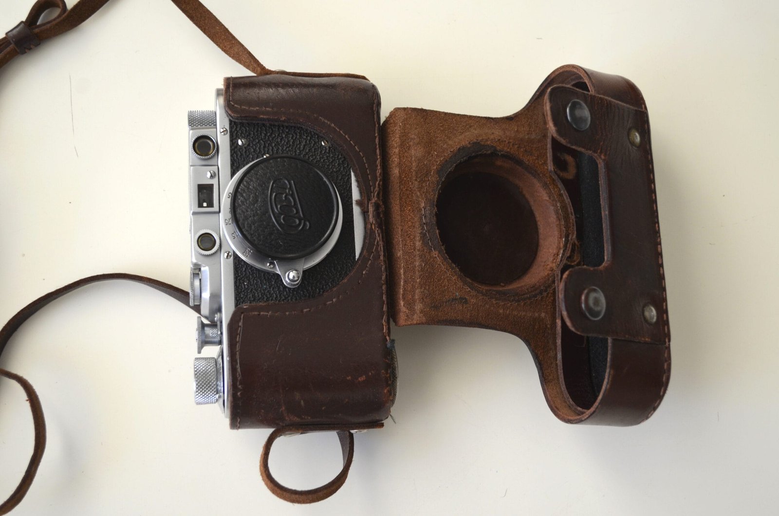 Dzerzhinsky FED 1 Soviet Rangefinder Camera 35mm industar 10 3.5/50mm S/N 318867 - Image 11