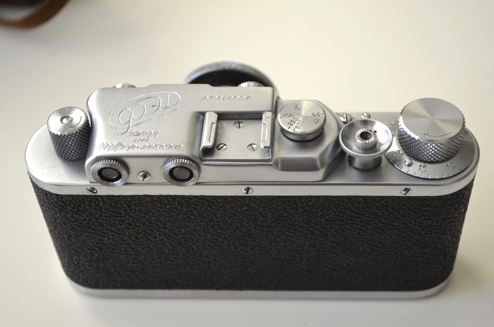 Dzerzhinsky FED 1 Soviet Rangefinder Camera 35mm industar 10 3.5/50mm S/N 318867 - Image 5