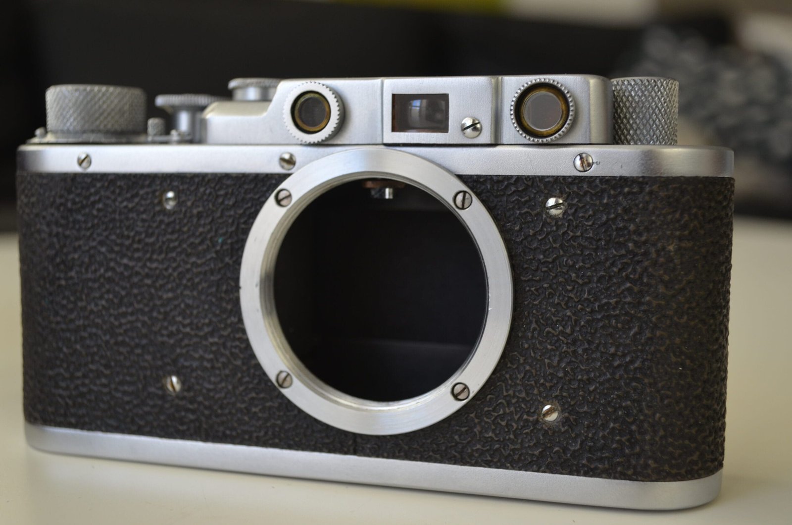 Dzerzhinsky FED 1 Soviet Rangefinder Camera 35mm industar 10 3.5/50mm S/N 318867 - Image 6