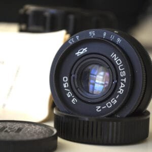 Industar 50 3,5/50 M42 KMZ soviet lens for SLR S/N: 80107701