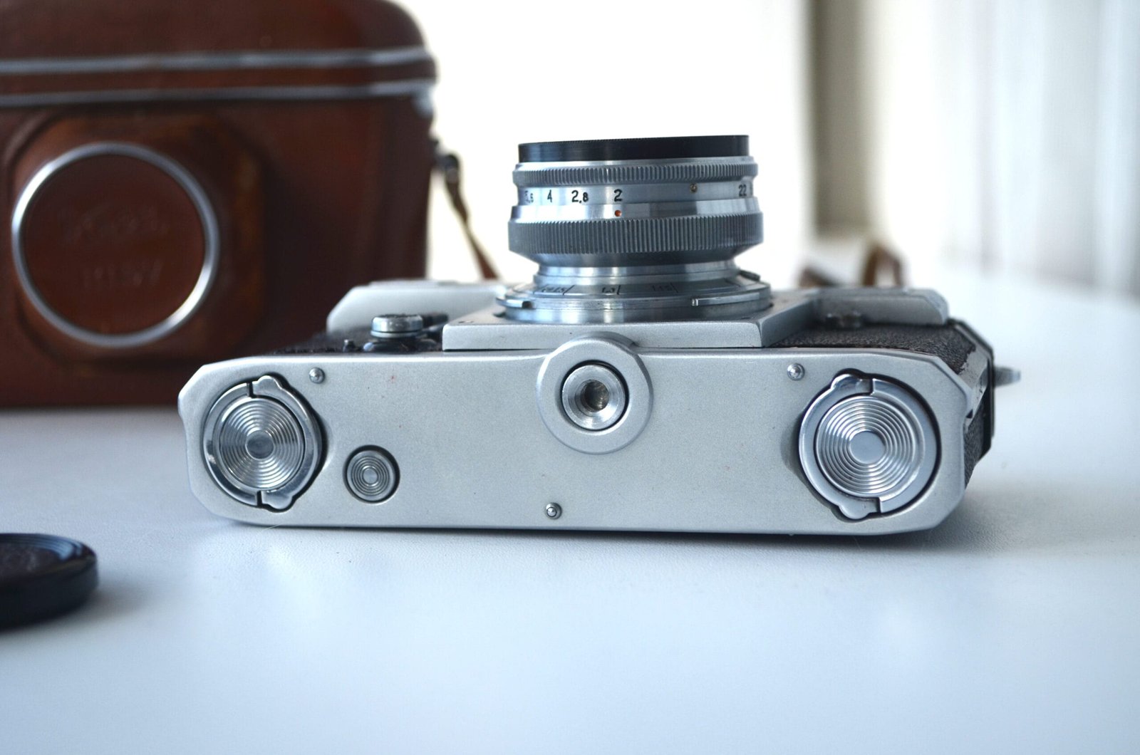 KIEV 4A 35mm RF camera with Jupiter 8m 2/50mm lens s/n 8018185 - Image 4