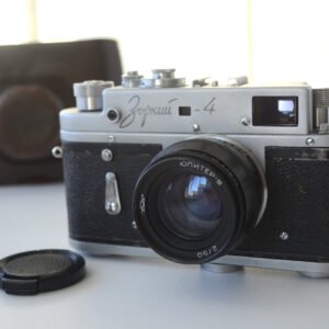 Zorki 4 Soviet Rangefinder Camera 35mm with Jupiter 8 2/50mm S/N 6346780