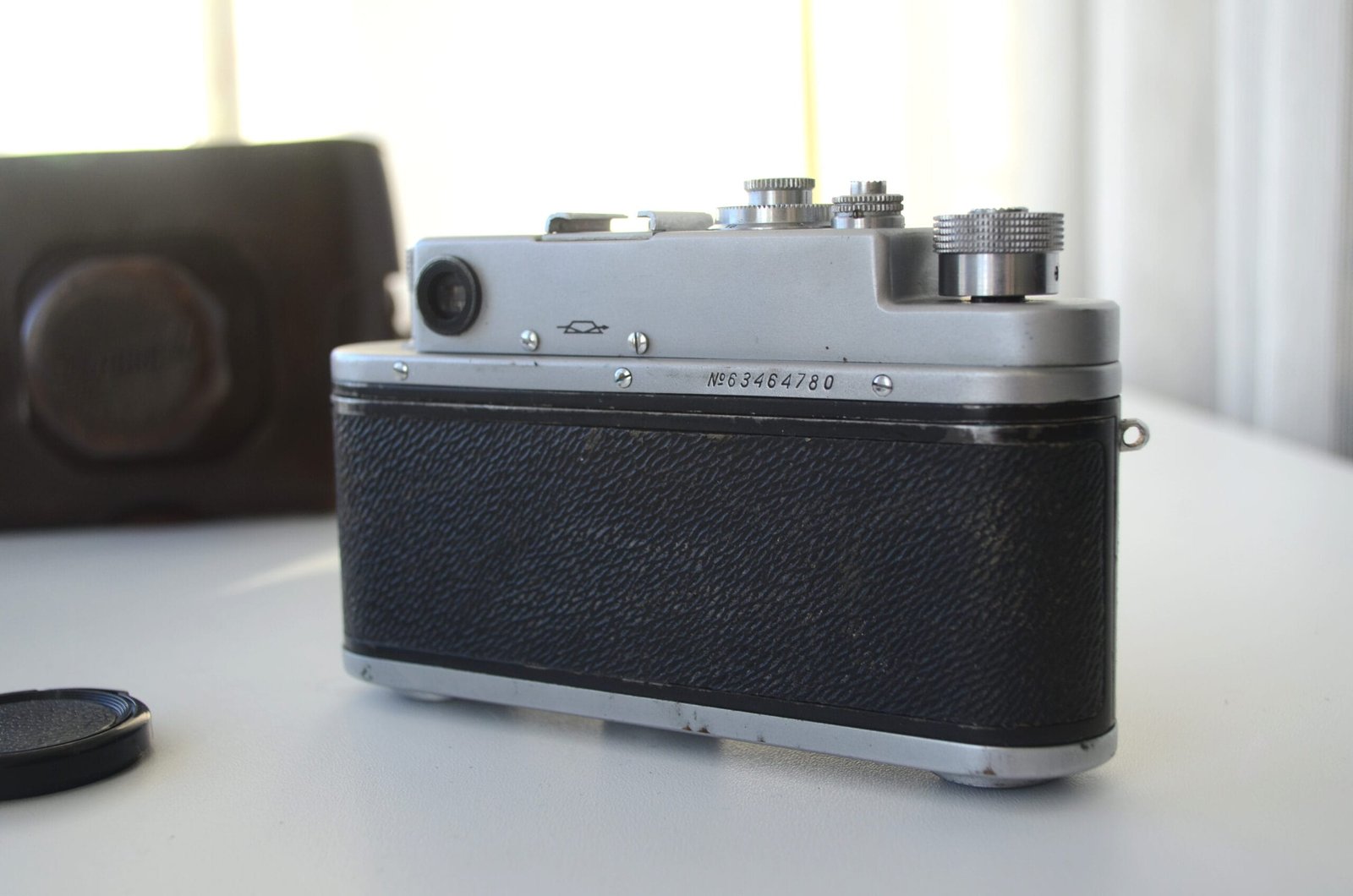 Zorki 4 Soviet Rangefinder Camera 35mm with Jupiter 8 2/50mm S/N 6346780 - Image 2