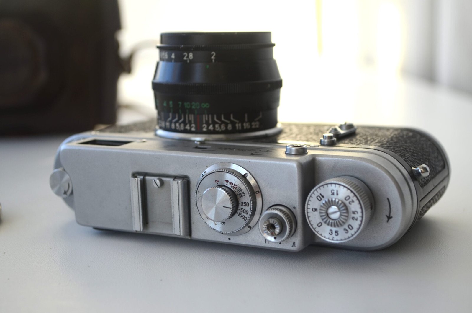 Zorki 4 Soviet Rangefinder Camera 35mm with Jupiter 8 2/50mm S/N 6346780 - Image 3