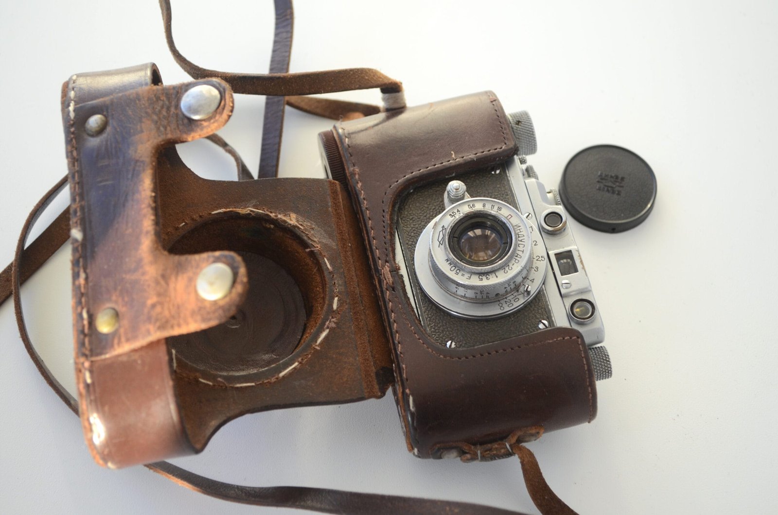 Zorki 1 Soviet Rangefinder Camera 35mm industar 22 50mm s/n 477823 - Image 12