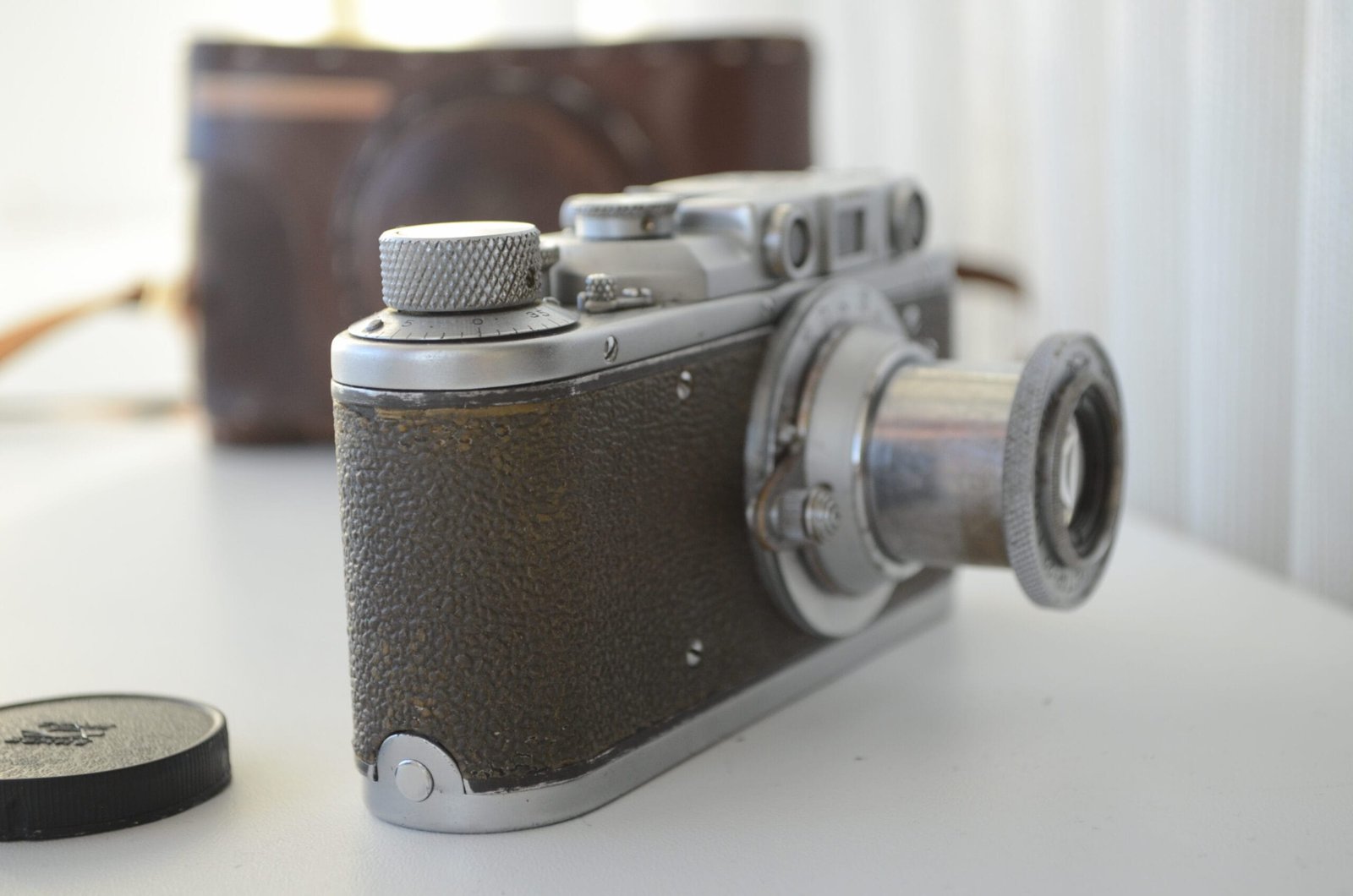 Zorki 1 Soviet Rangefinder Camera 35mm industar 22 50mm s/n 477823 - Image 3