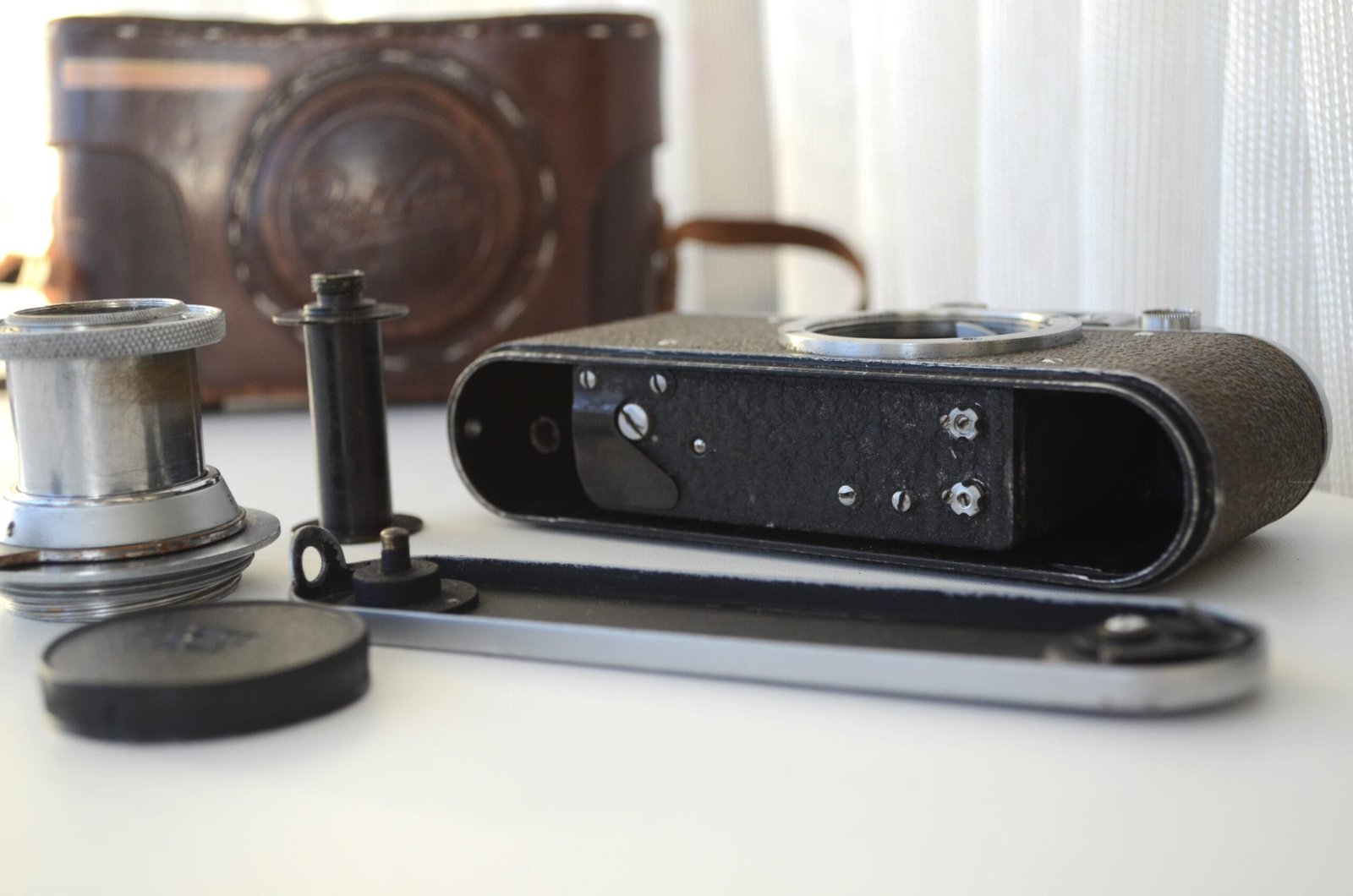 Zorki 1 Soviet Rangefinder Camera 35mm industar 22 50mm s/n 477823 - Image 8