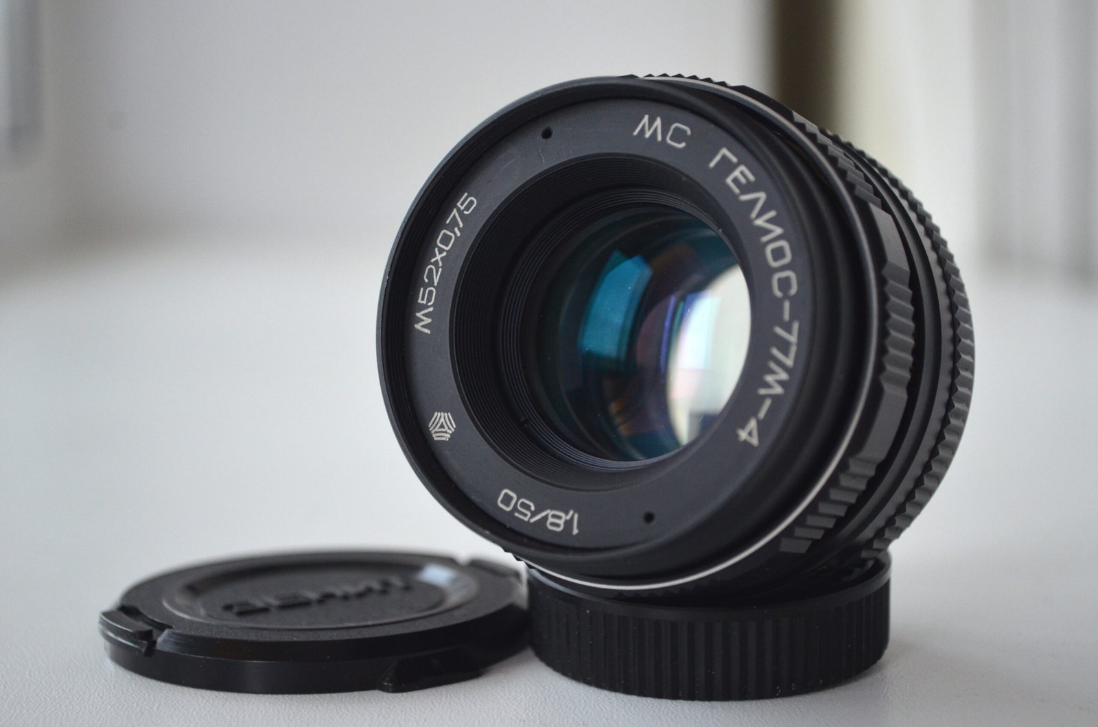 MC Helios 77m-4 f1,8/50mm m42 Soviet lens VOMZ S/N 91516946