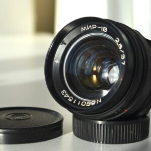 Mir 1B 37mm f2.8 Soviet Wide Angle Lens m42 s/n: 86011543