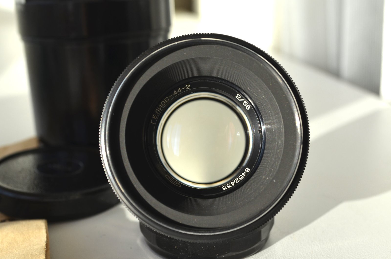 Belomo Helios 44-2 f2/58mm m42 Soviet lens S/N 8452433 - Image 2