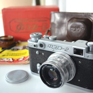 FED 2 Soviet film rangefinder camera Industar-26m f2.8/50mm in original box