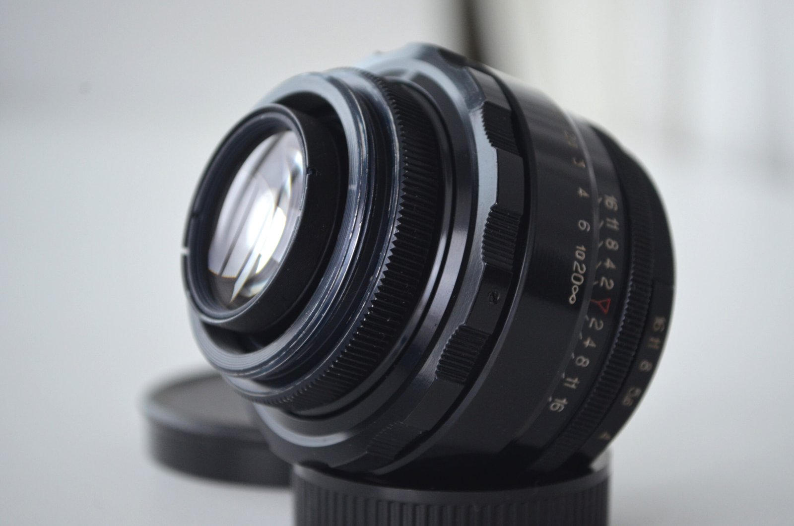 Early Helios 44-2 f2/58mm m42 Belomo Soviet lens S/N 7334764 - Image 5