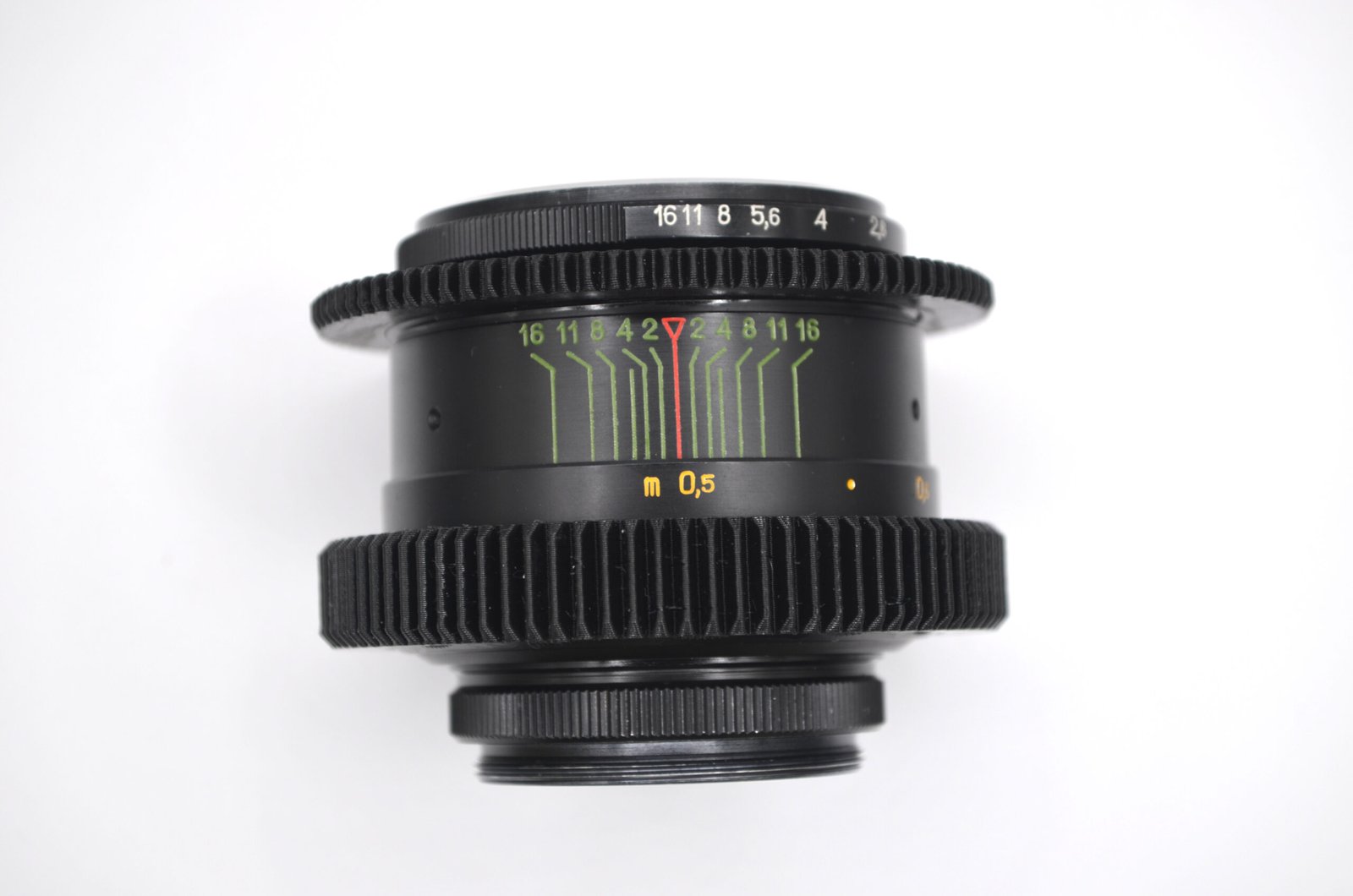 helios 44-2 cine-mod distance scale